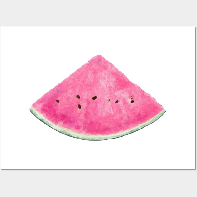 Watermelon Wall Art by ArtKsenia